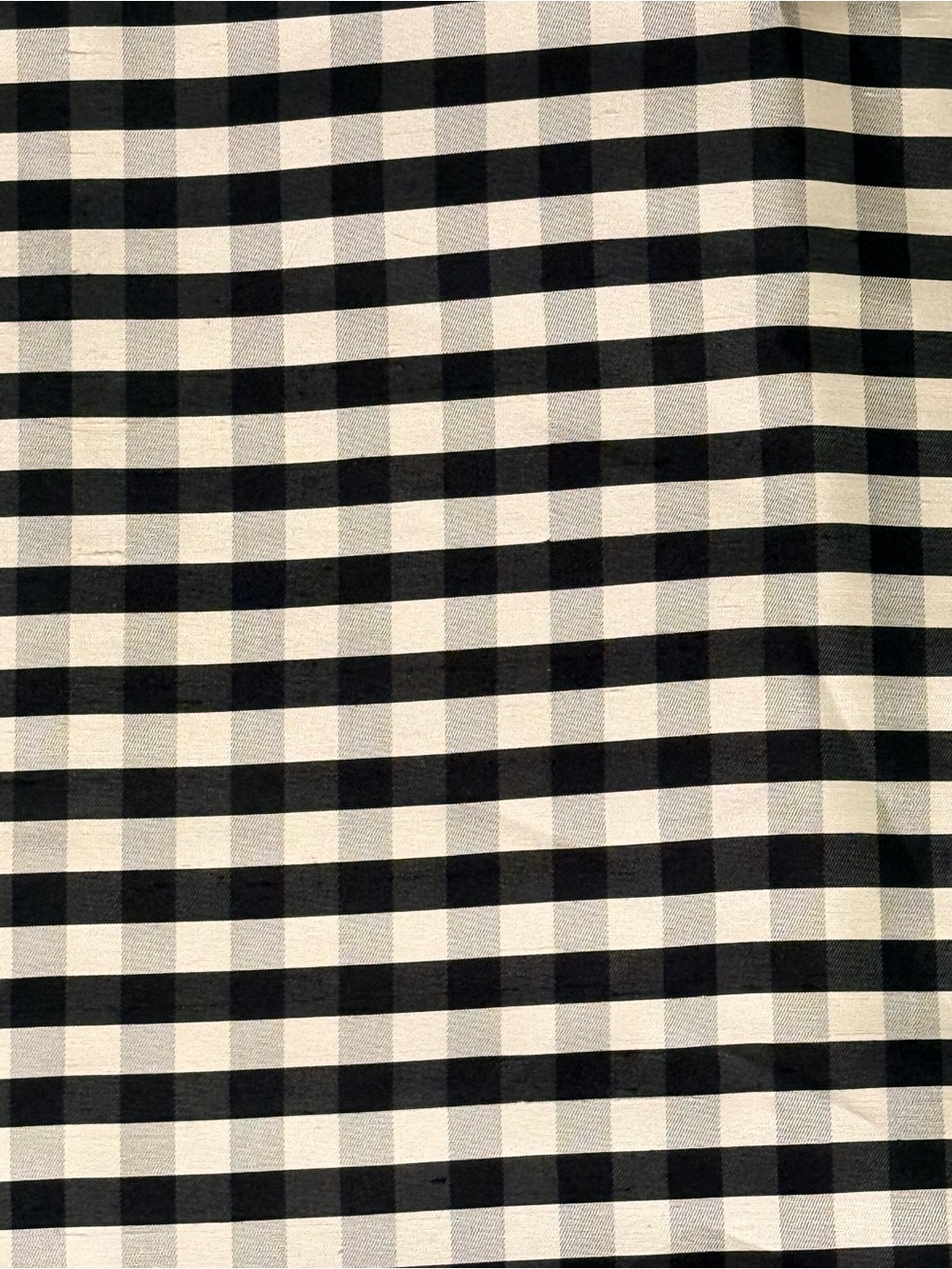 Lauren Ralph Lauren Black and White Gingham Spaghetti Strap Maxi Dress - Picture 4 of 5